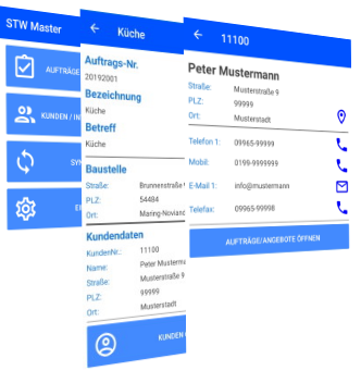 STW Malersoftware Mobile Anwendung
