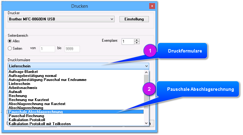 Druckdialog