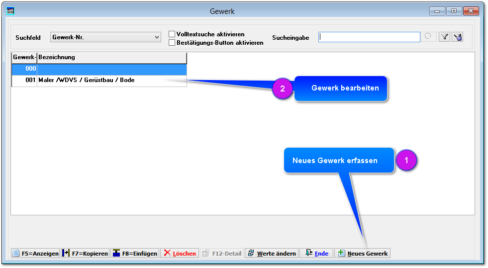 Gewerksliste